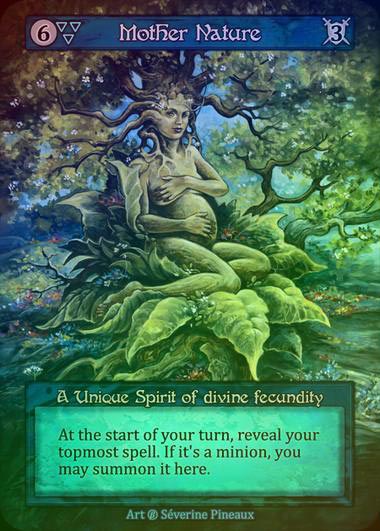 【FOIL】[Water] Mother Nature [beta-Unique]
